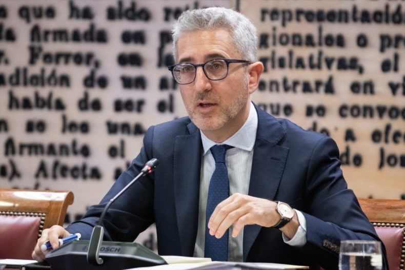 Europapress 7632708 Ministro Hacienda Arcadi Espana Comparece Comision Hacienda 30 Junio