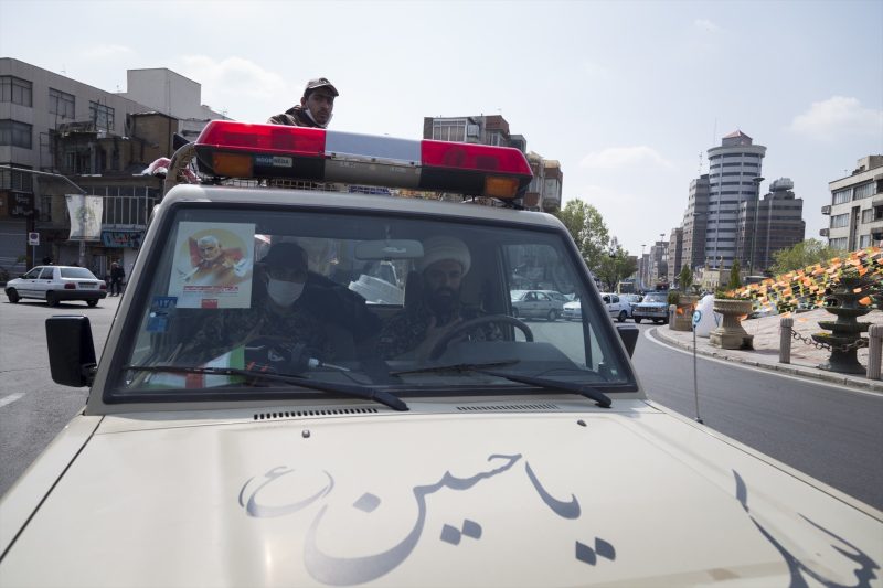 Europapress 7644762 March 25 2020 Tehran Iran Irans Revolutionary Guard Corps Carry Out