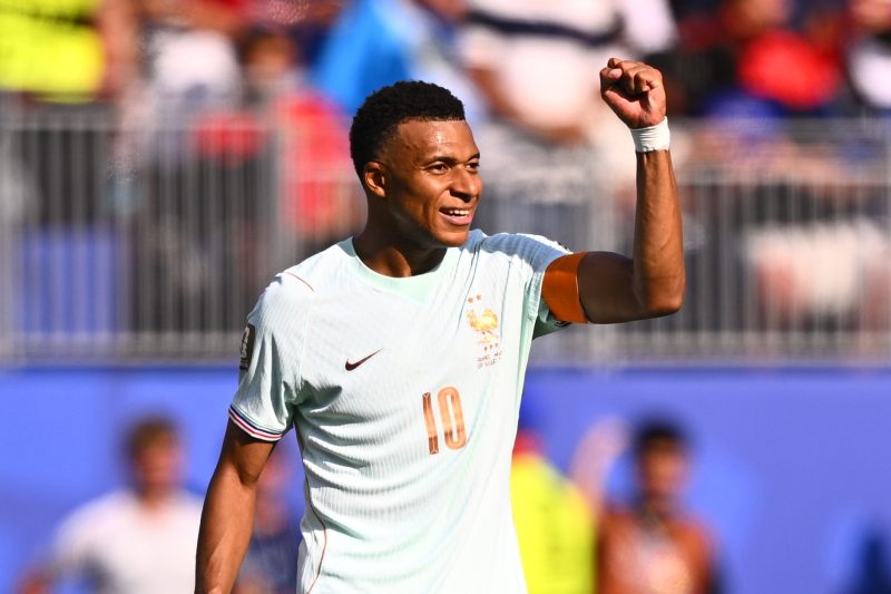 Europapress 7656525 09 July 2026 Us Foxborough Frances Kylian Mbappe Celebrates After Scoring