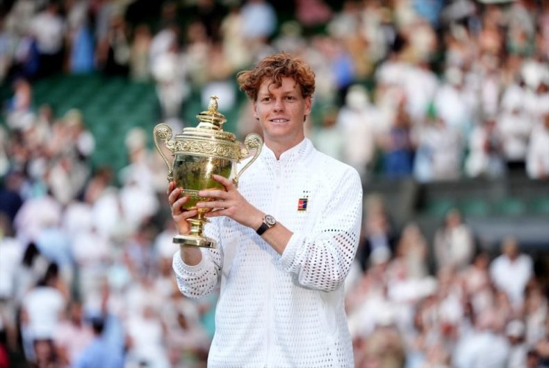 Europapress 7661013 12 July 2026 United Kingdom London Italian Tennis Player Jannik Sinner