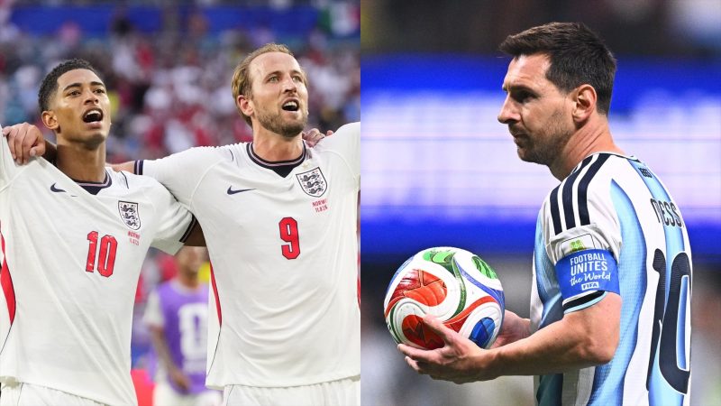 Europapress 7664585 Futbolista Ingleses Jude Bellingham Harry Kane Izquierda Celebran Pase