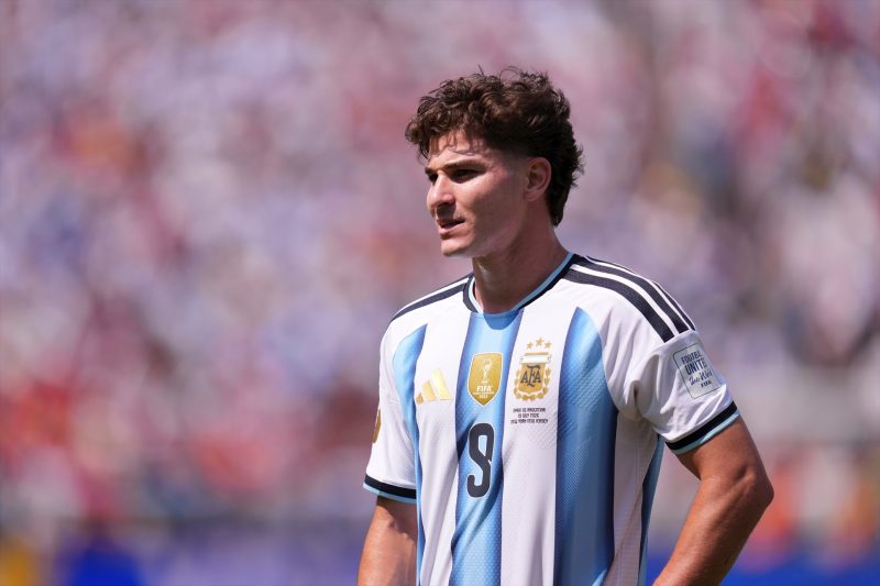 Europapress 7675632 Julian Alvarez Of Argentina Looks On During The Fifa World Cup 2026 Final