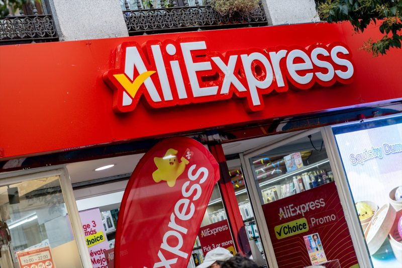 Europapress 7678022 Fachada Tienda Fisica Aliexpress 20 Julio 2026 Madrid Espana Comision