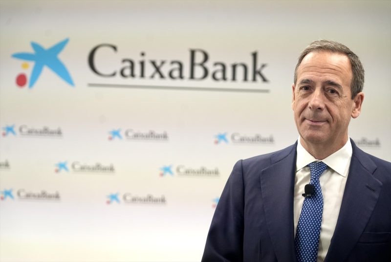 Europapress 7693538 Consejero Delegado Caixabank Gonzalo Gortazar Rueda Prensa Sede Caixabank