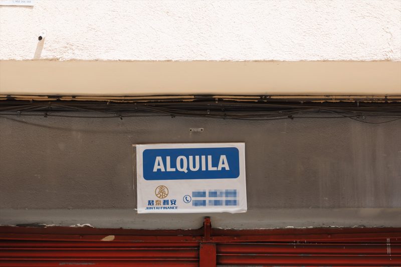 Europapress 5282689 Cartel Alquila 19 Junio 2023 Madrid Espana Precio Alquiler Interanual