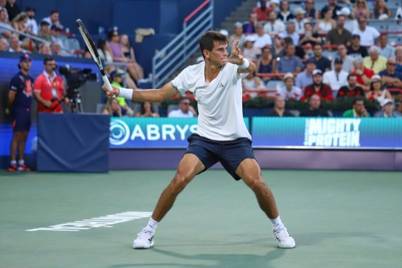 Europapress 7704625 06 August 2026 Canada Montreal Spanish Tennis Player Rafael Jodar Plays
