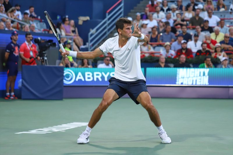 Europapress 7704625 06 August 2026 Canada Montreal Spanish Tennis Player Rafael Jodar Plays