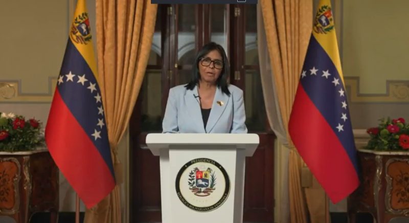 Europapress 7738170 Presidenta Encargada Venezuela Delcy Rodriguez