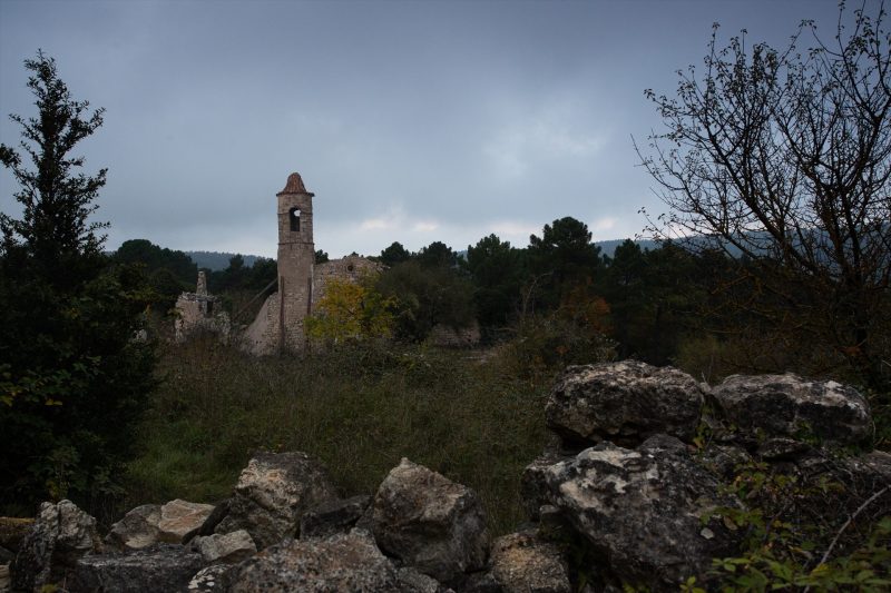 Europapress 4043000 Iglesia San Salvador Pueblo Abandonado Mussara 28 Octubre 2021 Vilaplana