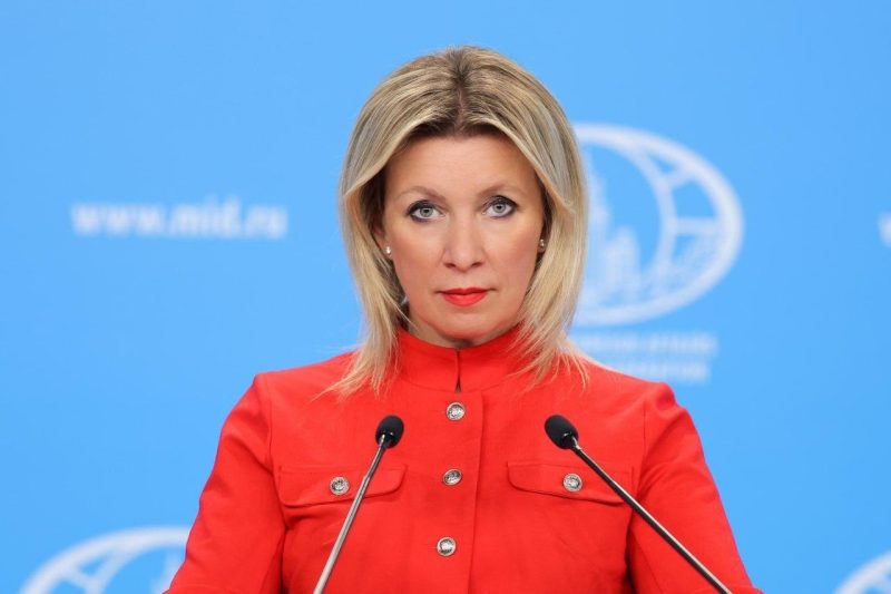 Europapress 6815489 Portavoz Ministerio Asuntos Exteriores Ruso Maria Zajarova
