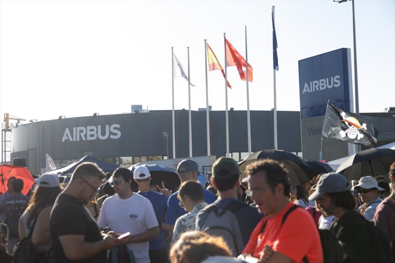 Europapress 7742308 Trabajadores Airbus Concentran Puertas Sede Getafe Septiembre 2026 Getafe