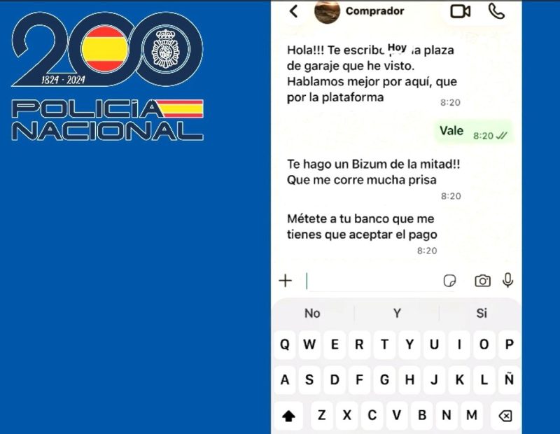 Europapress 7743656 Policia Nacional Advierte Bizum Inverso Falsos Pagos Ponen Riesgo