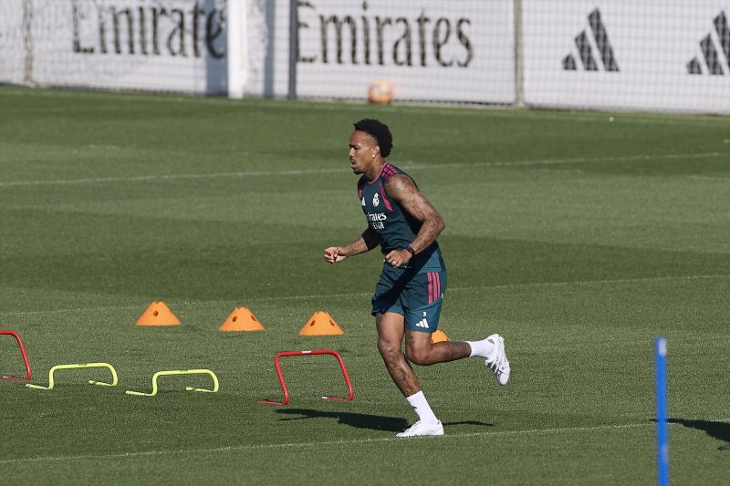 Europapress 7805330 September 14 2026 Madrid Spain Eder Militao Real Madrid Cf Is Seen In
