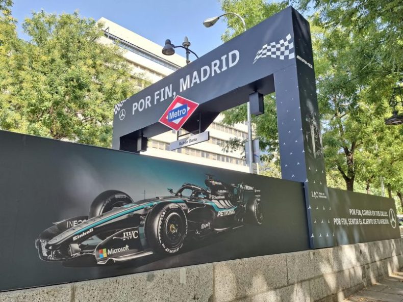 Formula 1 Mercedes.