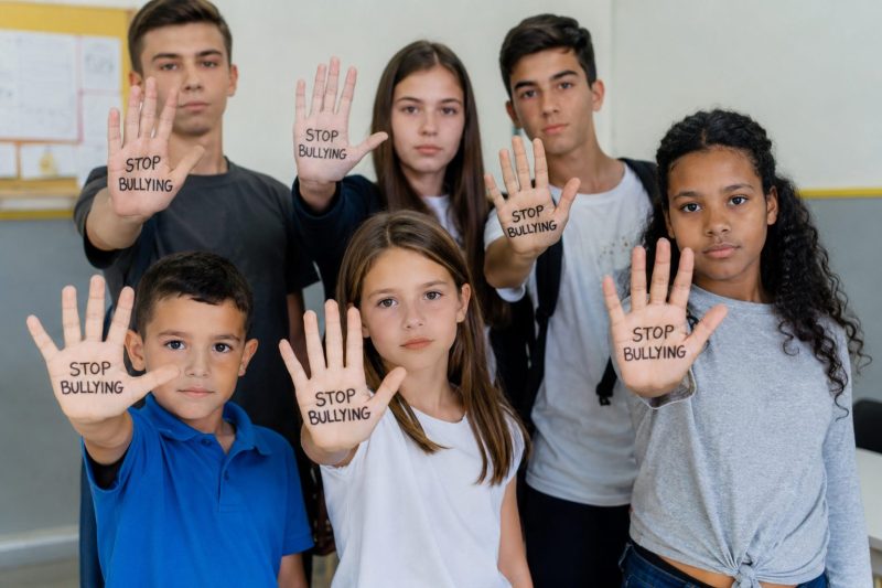 Ninos Mano Stop Bullying